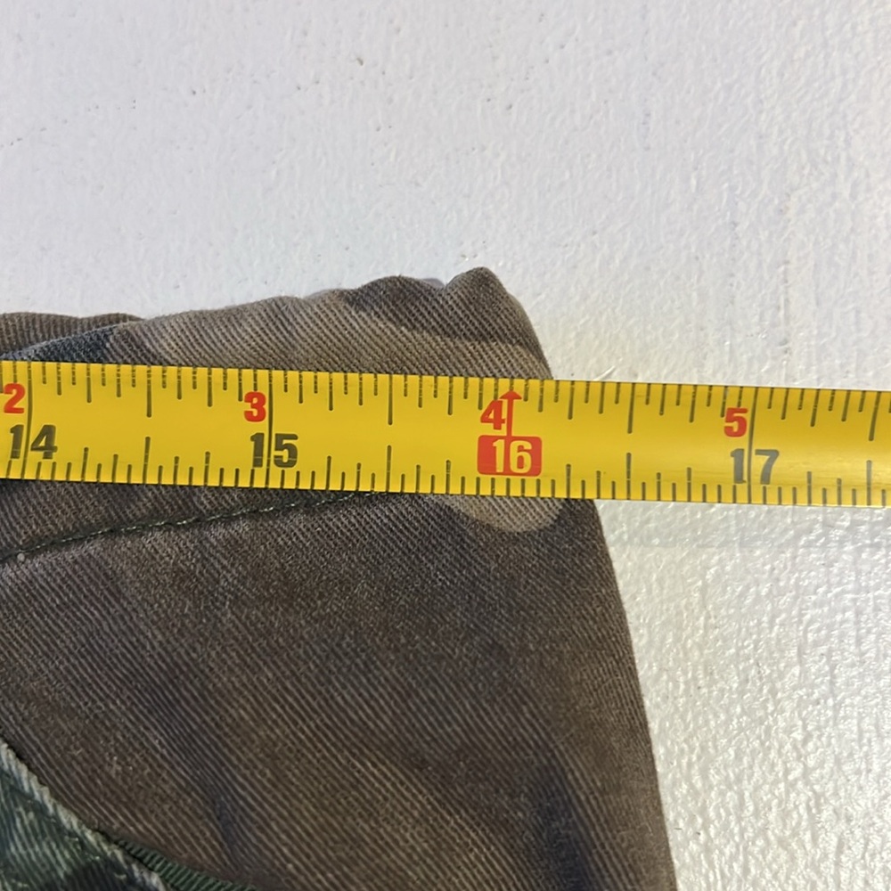 Camo crop pants with patches women’s XS - Picture 15 of 16